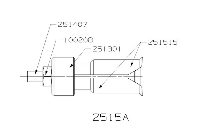 Extractor de Pinzas de Interiores Forza 35-44 (M-10)